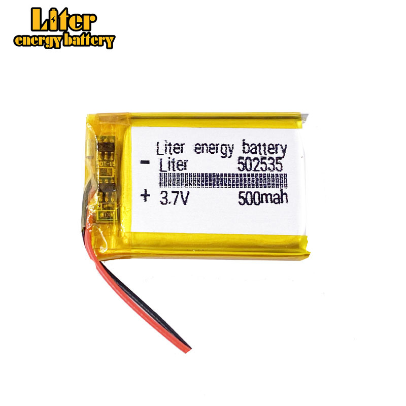 Worthless Alternative proposal Operation possible Baterie 3.7V 500mAh lithium-polymer | Baterie 502535 